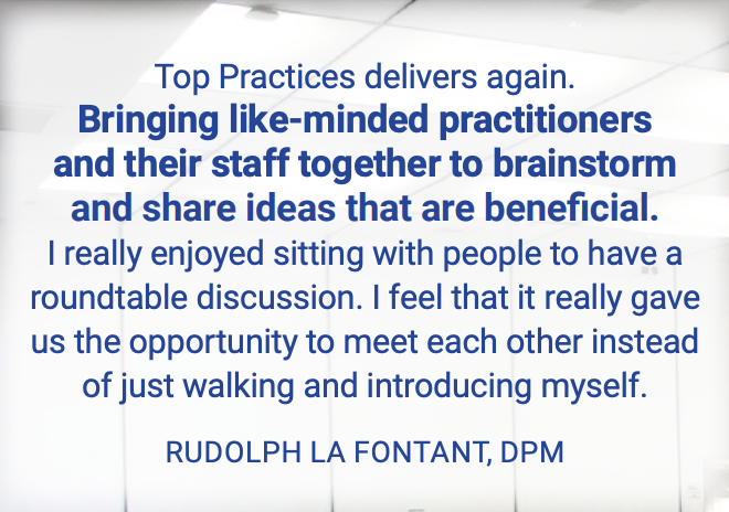 Rudolph La Fontant, DPM Summit Testimonial